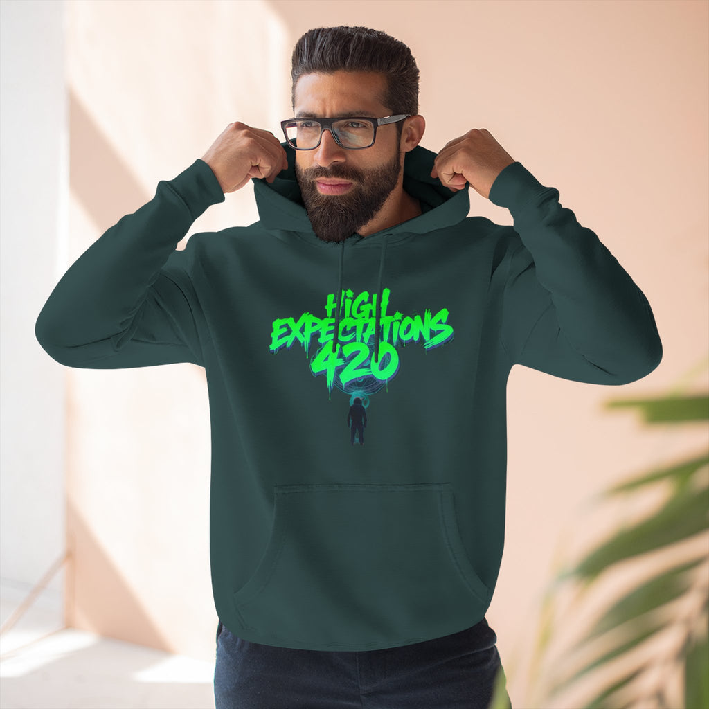 420 Expectations Hoodie — Graffiti Streetwear Pullover