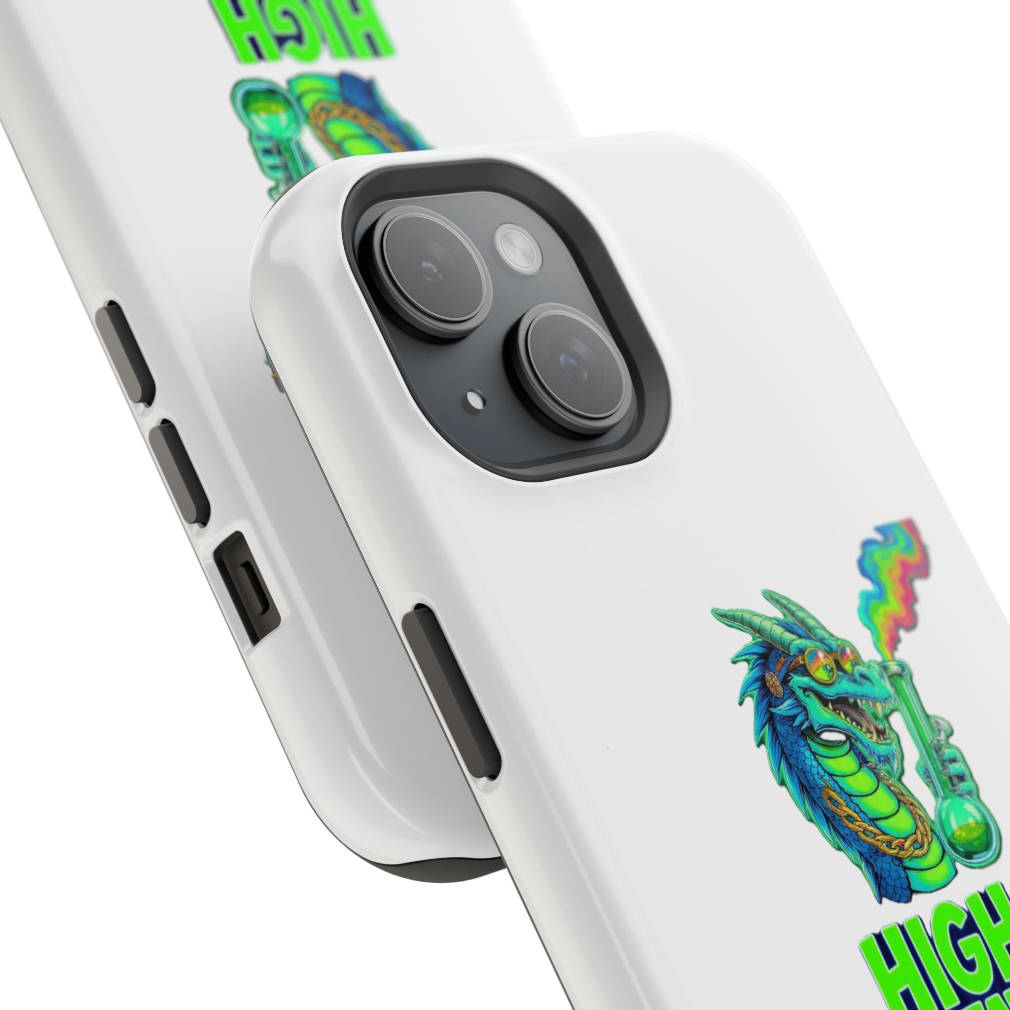 420 Dragon Graphic Phone Case — "High Expectations" Magnetic Impact-Resistant