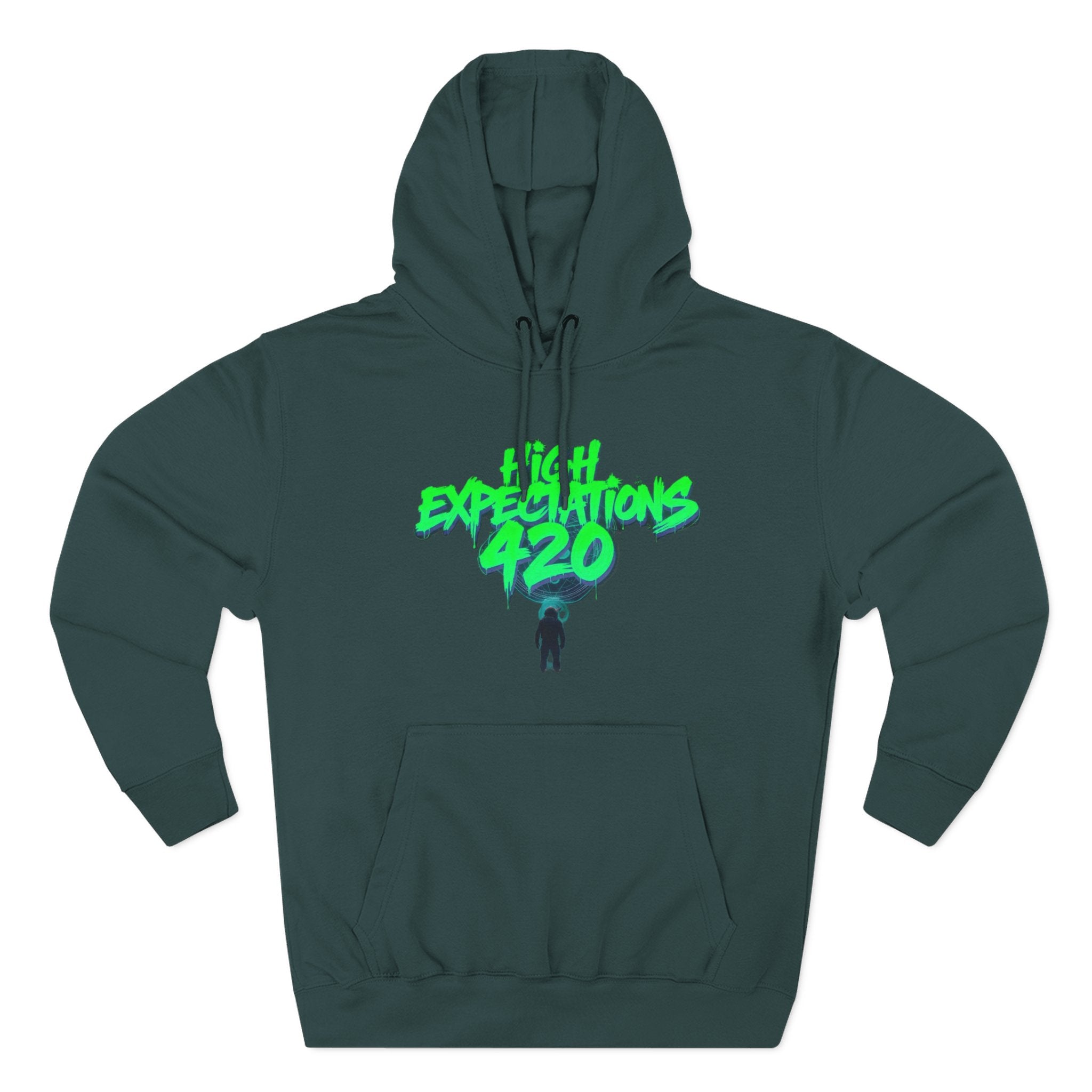420 Expectations Hoodie — Graffiti Streetwear Pullover