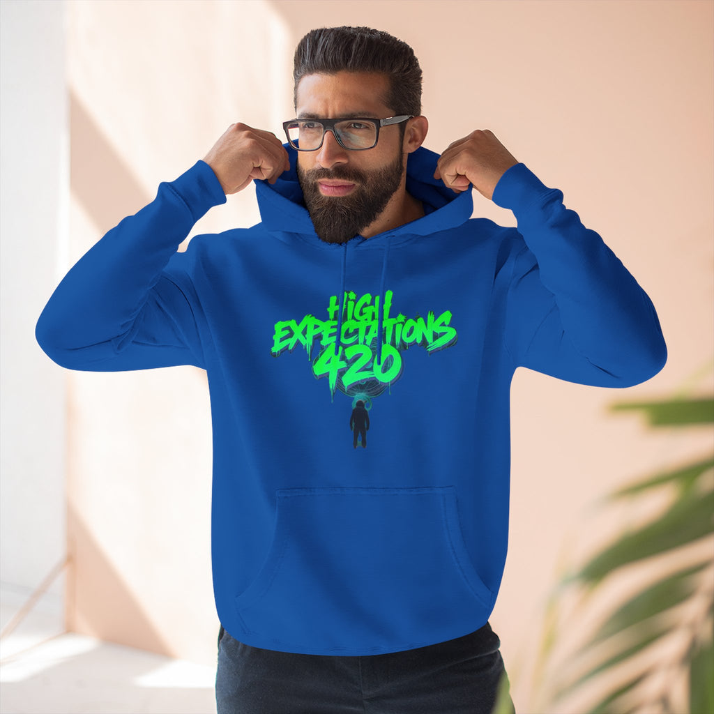 420 Expectations Hoodie — Graffiti Streetwear Pullover