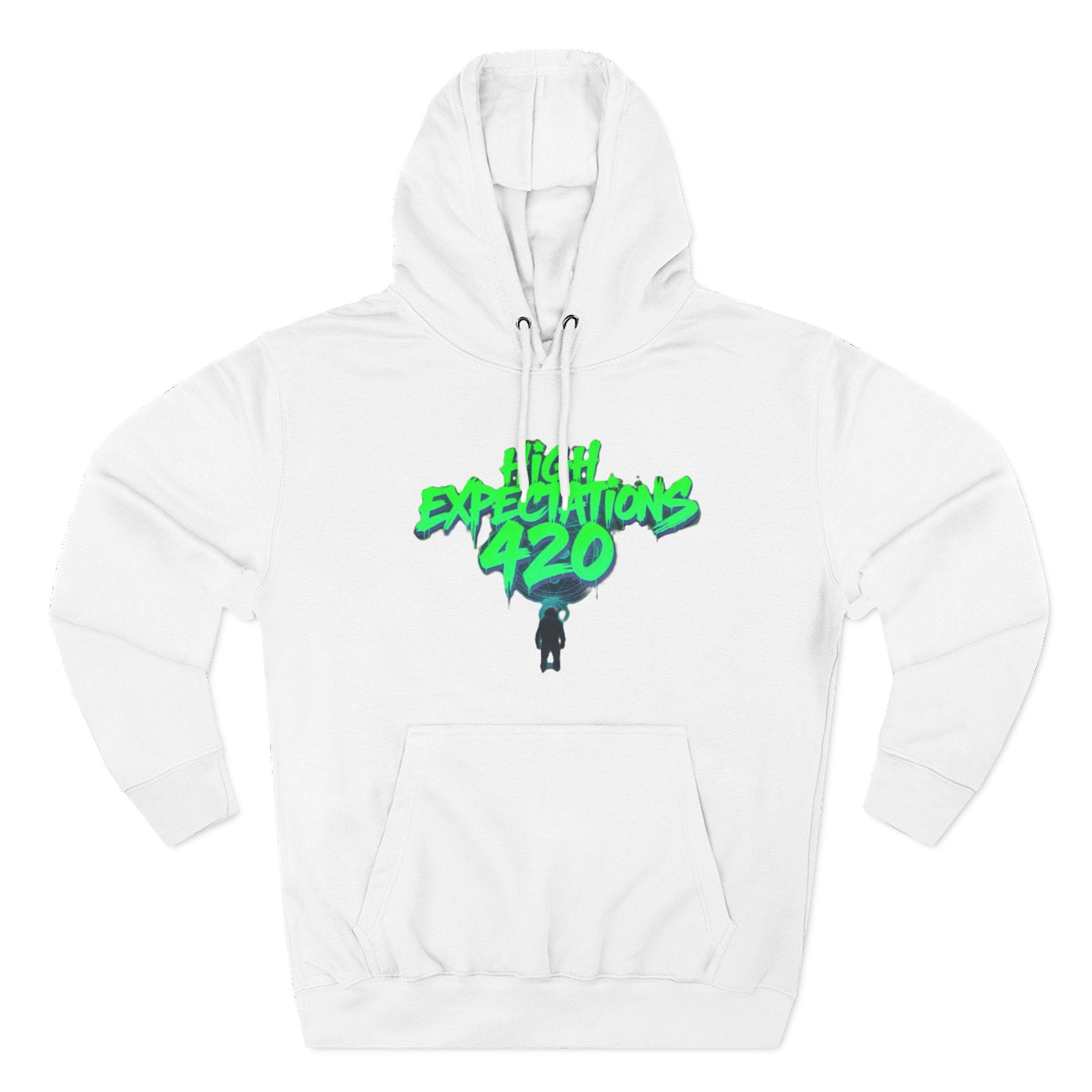 420 Expectations Hoodie — Graffiti Streetwear Pullover