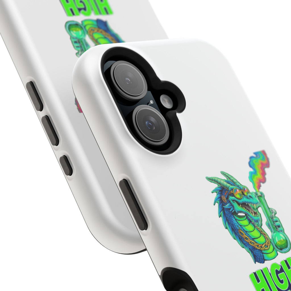 420 Dragon Graphic Phone Case — "High Expectations" Magnetic Impact-Resistant