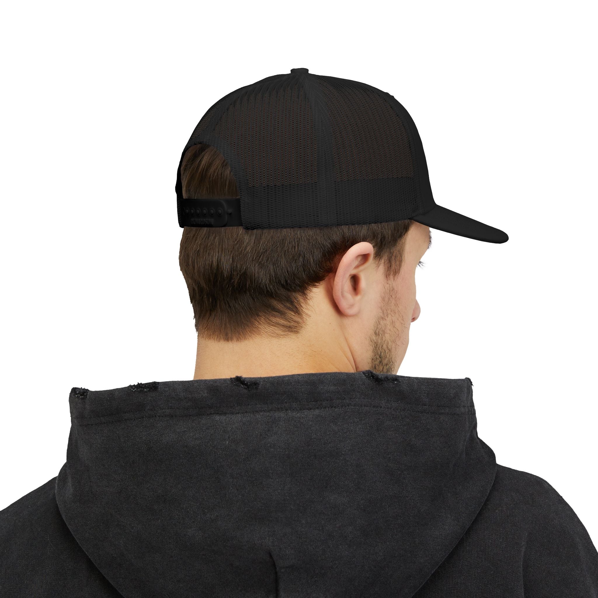 Snapback Trucker Cap — "High Expectations 420" Neon Graffiti Hat