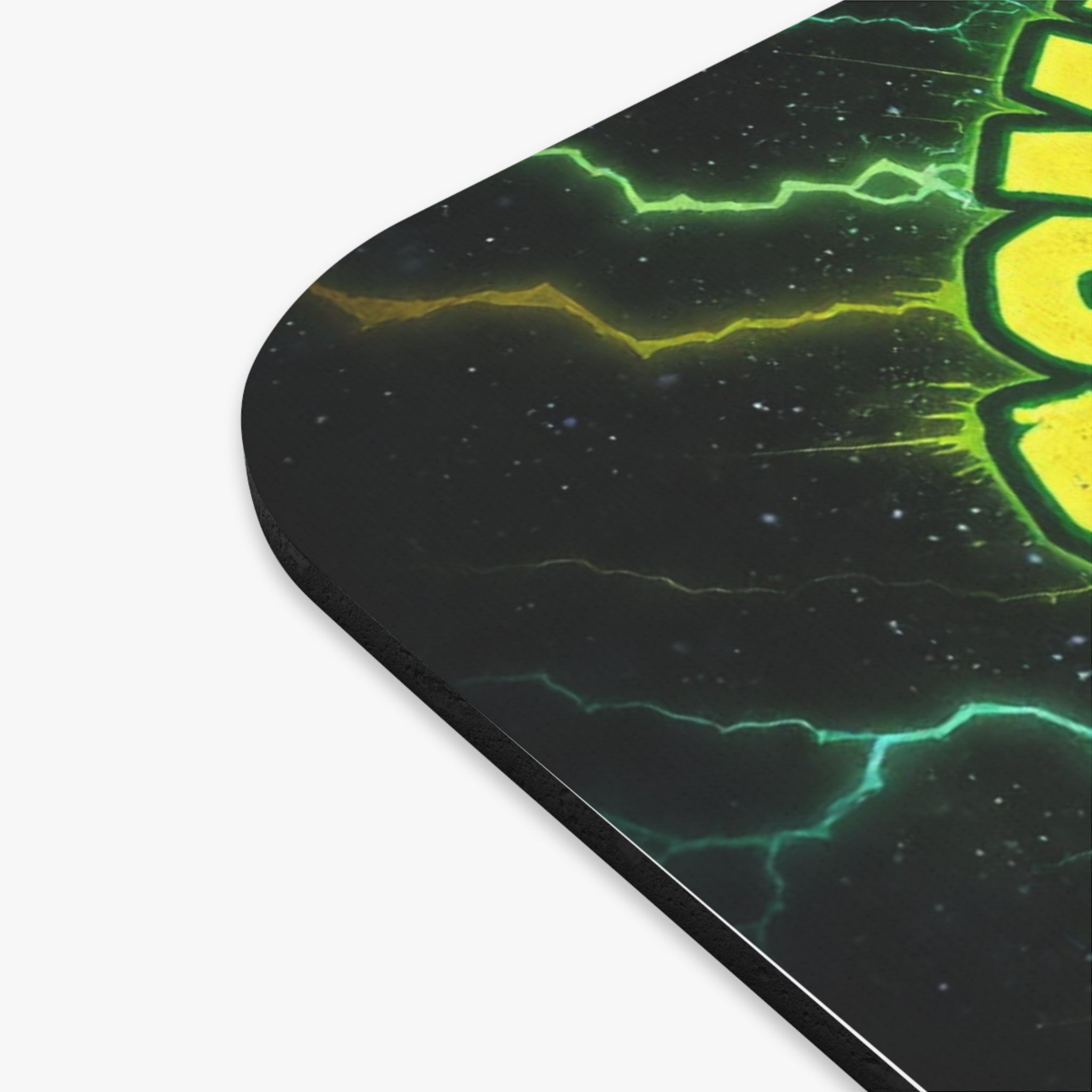 Commander Dank Mouse Pad — Neon Gamer Astronaut Desk Mat