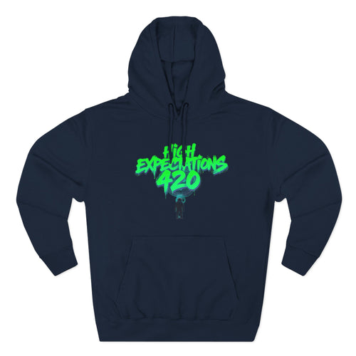 420 Expectations Hoodie — Graffiti Streetwear Pullover