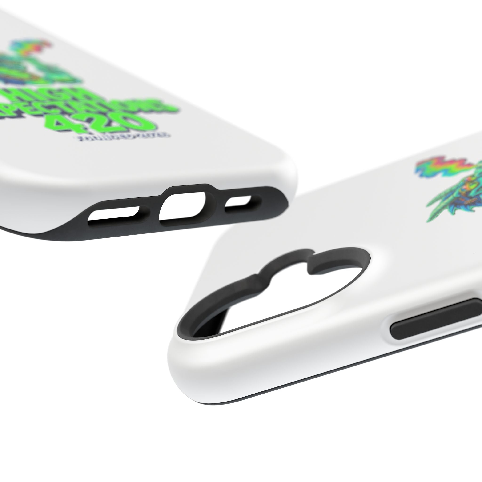 420 Dragon Graphic Phone Case — "High Expectations" Magnetic Impact-Resistant