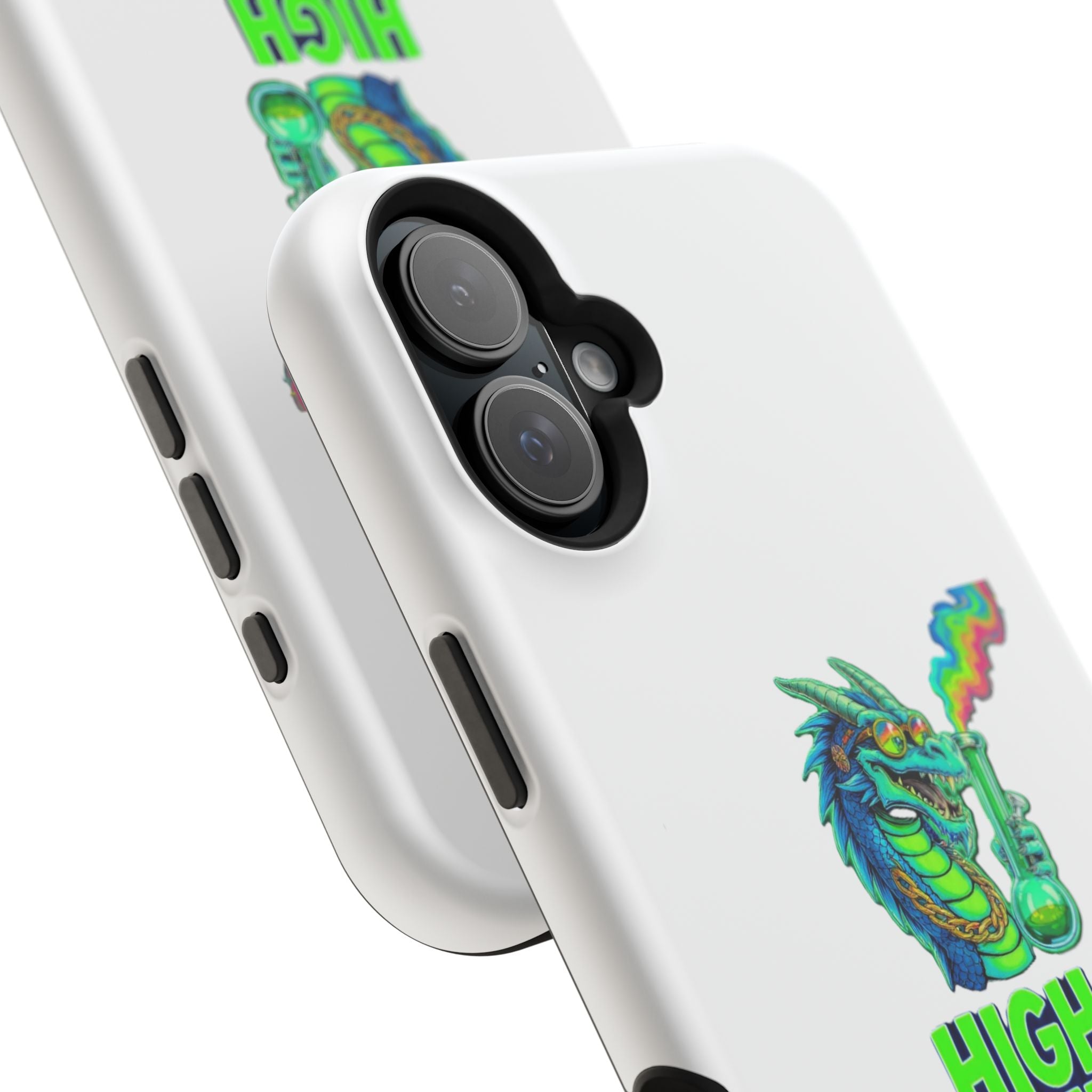 420 Dragon Graphic Phone Case — "High Expectations" Magnetic Impact-Resistant