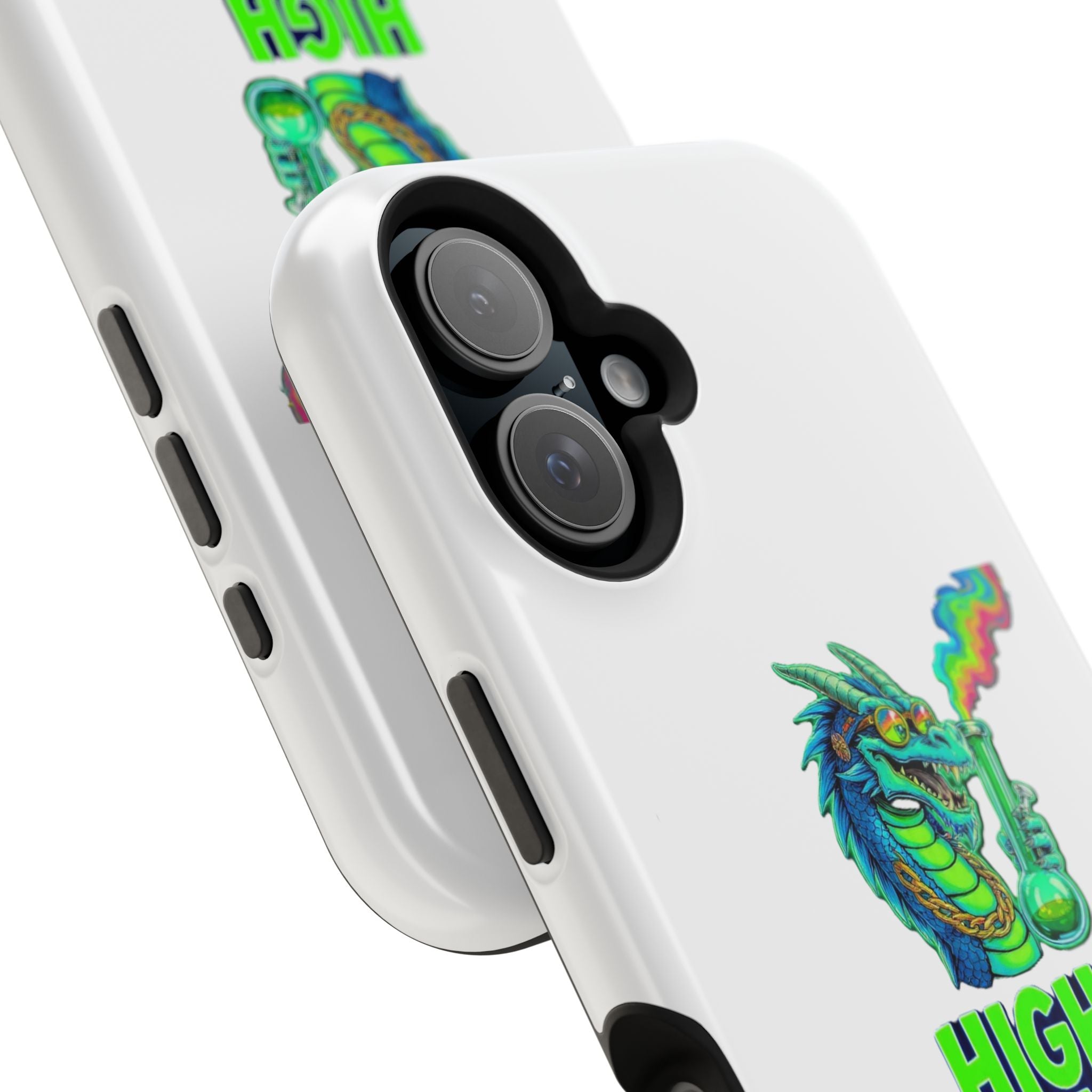 420 Dragon Graphic Phone Case — "High Expectations" Magnetic Impact-Resistant