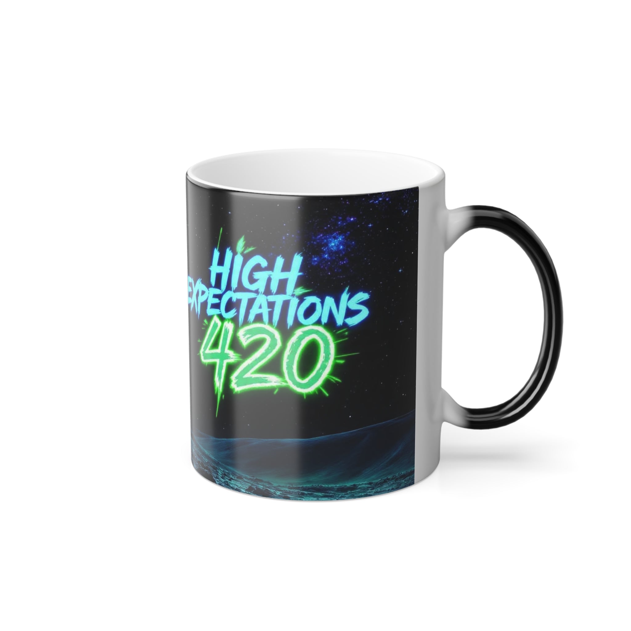 Color-Changing Mug — "Dank Side of the Moon" Astronaut 11oz