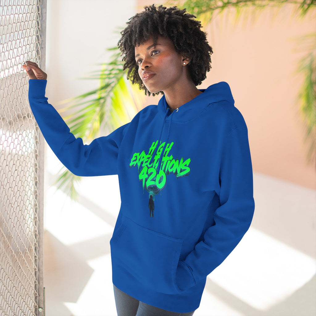 420 Expectations Hoodie — Graffiti Streetwear Pullover
