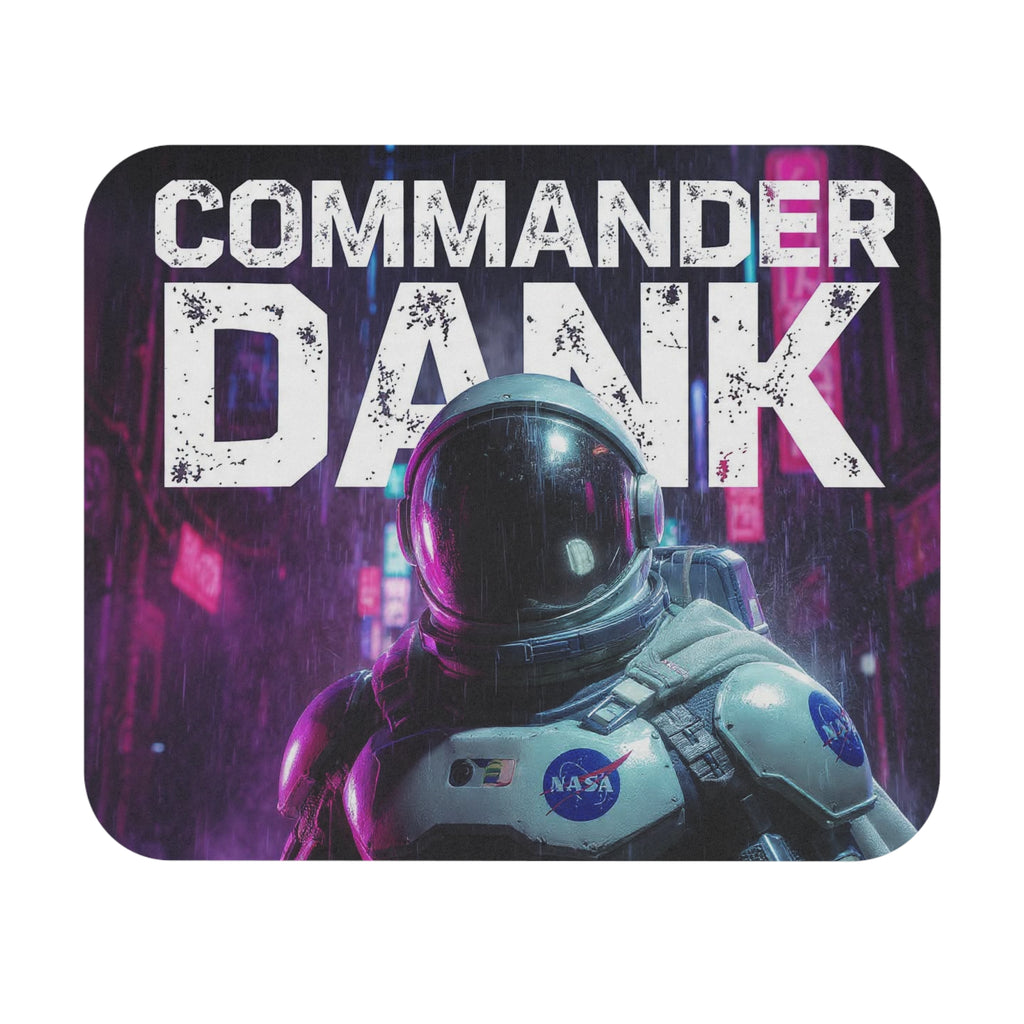 Commander Dank Astronaut Mouse Pad – NASA Superhero Gaming Desk Mat