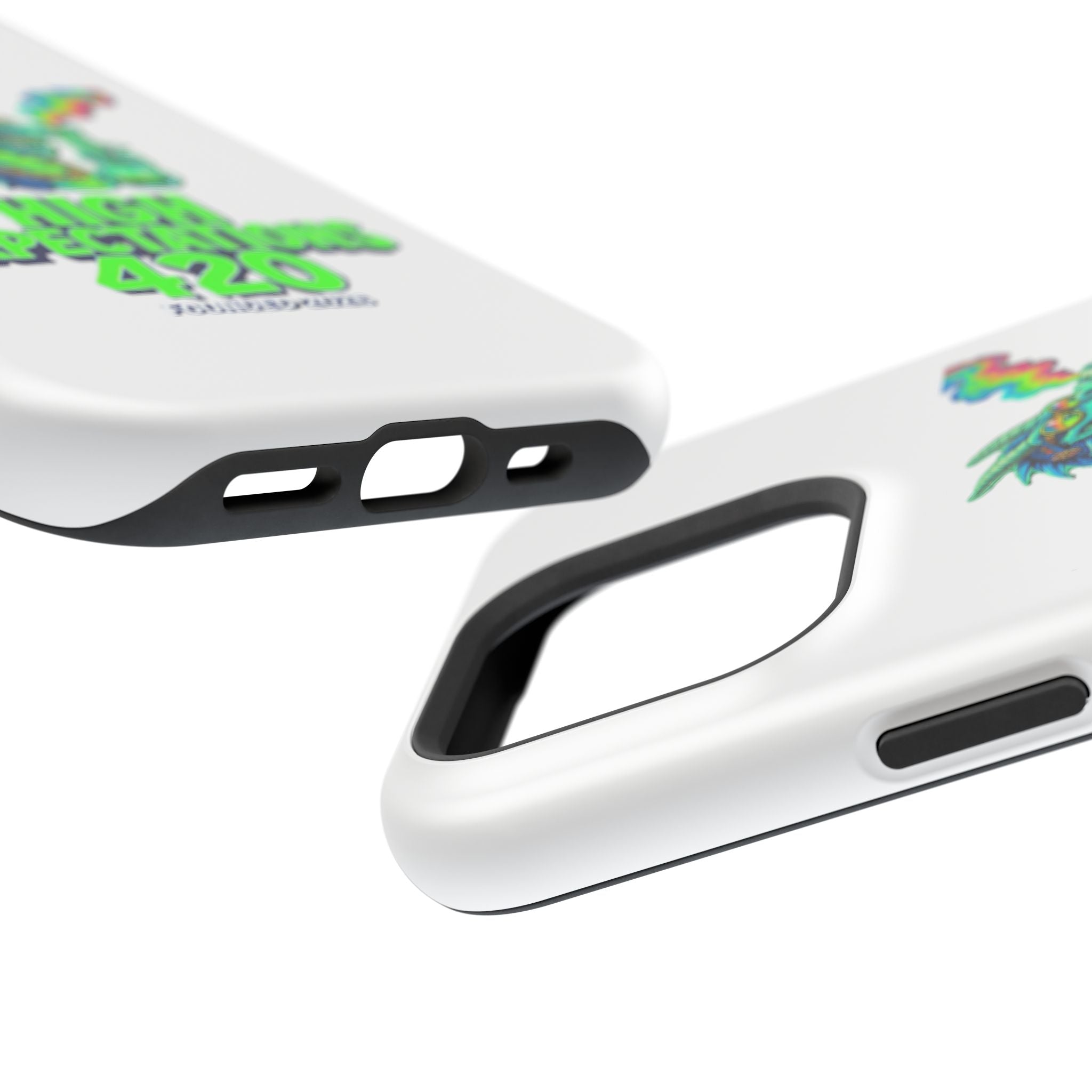 420 Dragon Graphic Phone Case — "High Expectations" Magnetic Impact-Resistant