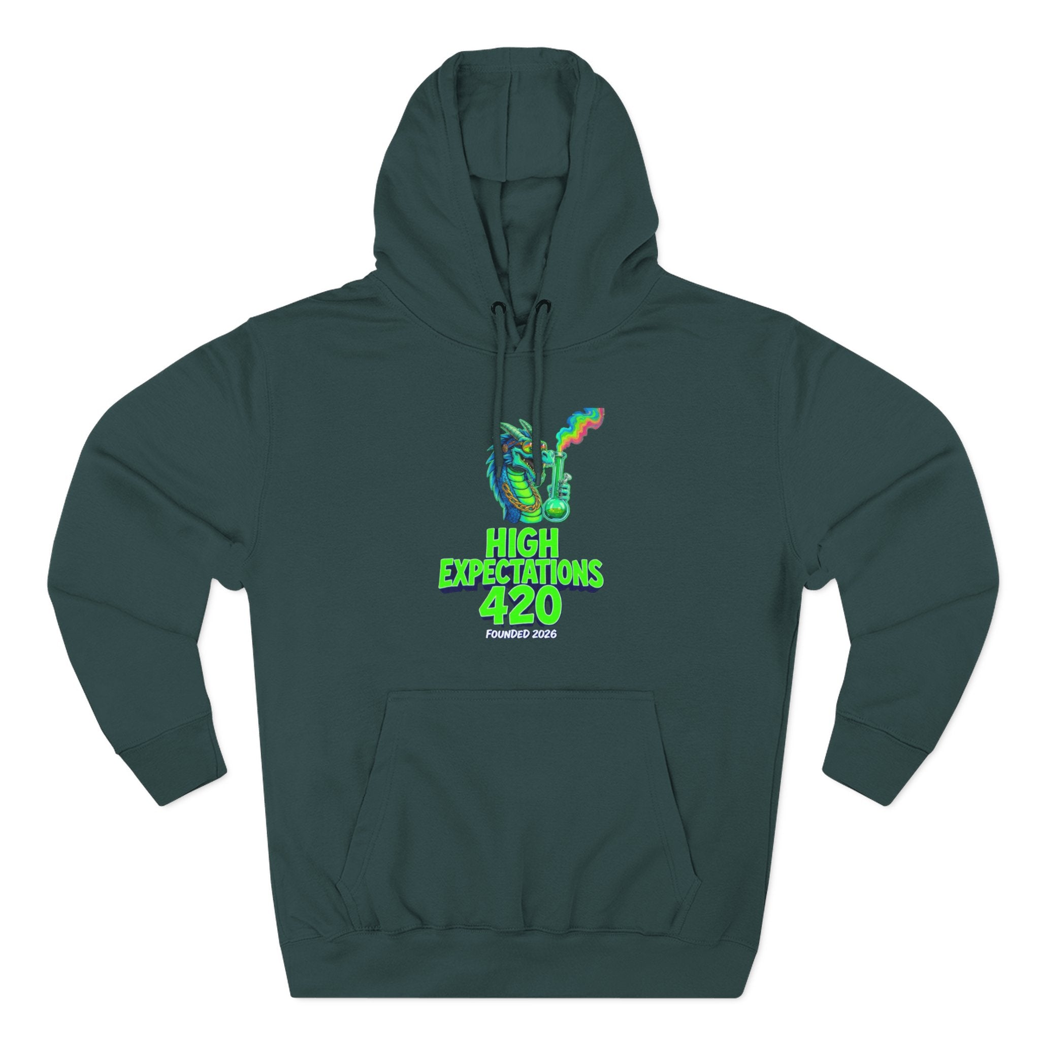 Puff the Magic Dragon HE420 Hoodie — Graphic Pullover