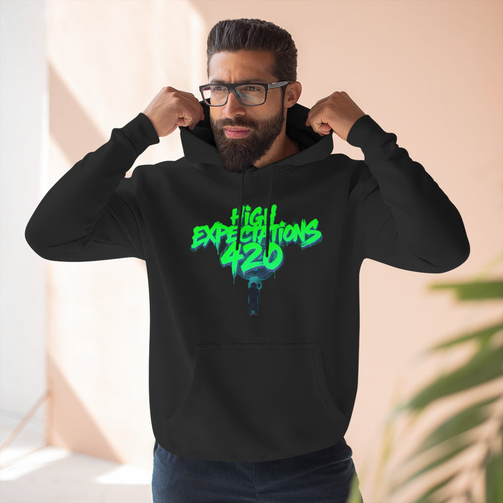 420 Expectations Hoodie — Graffiti Streetwear Pullover