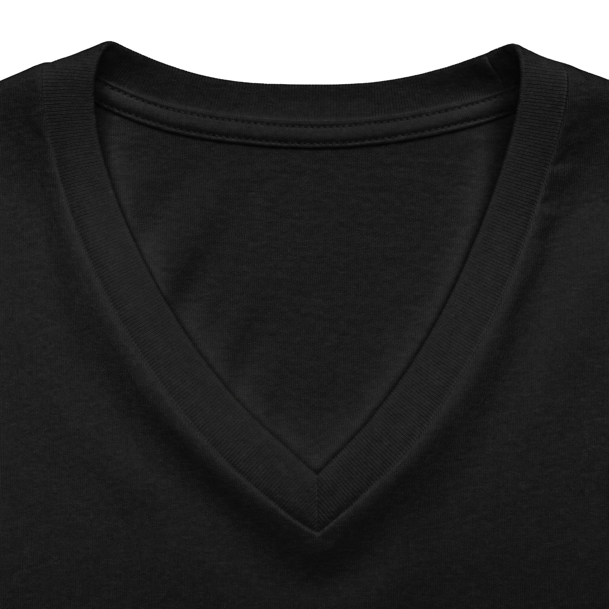 Women's V-Neck Tee — "High Expectations 420" Graphic Shirt
