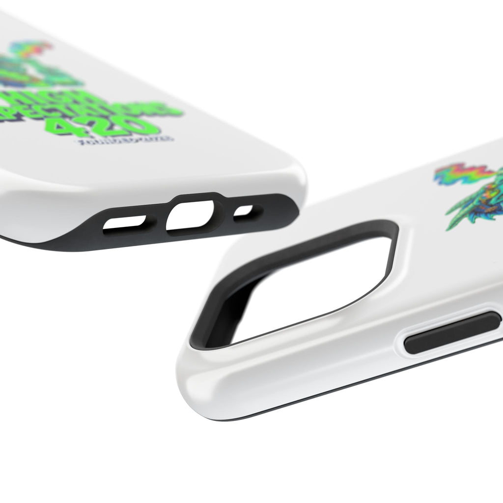 420 Dragon Graphic Phone Case — "High Expectations" Magnetic Impact-Resistant