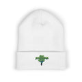 HE420 Logo Beanie — Classic Embroidered Cuffed Knit Hat