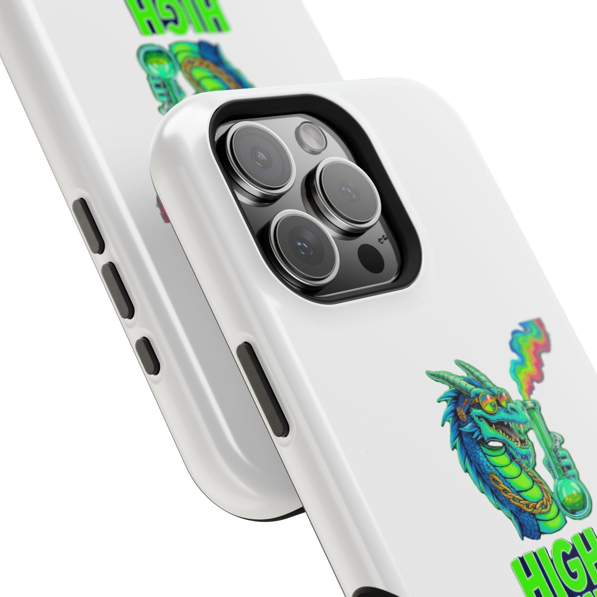 420 Dragon Graphic Phone Case — "High Expectations" Magnetic Impact-Resistant