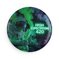 Smoke Session Button Magnet