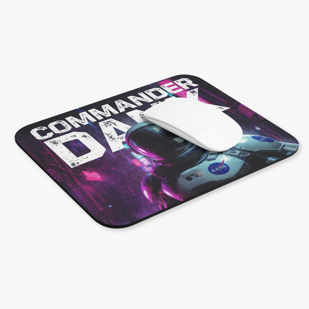 Commander Dank Astronaut Mouse Pad – NASA Superhero Gaming Desk Mat