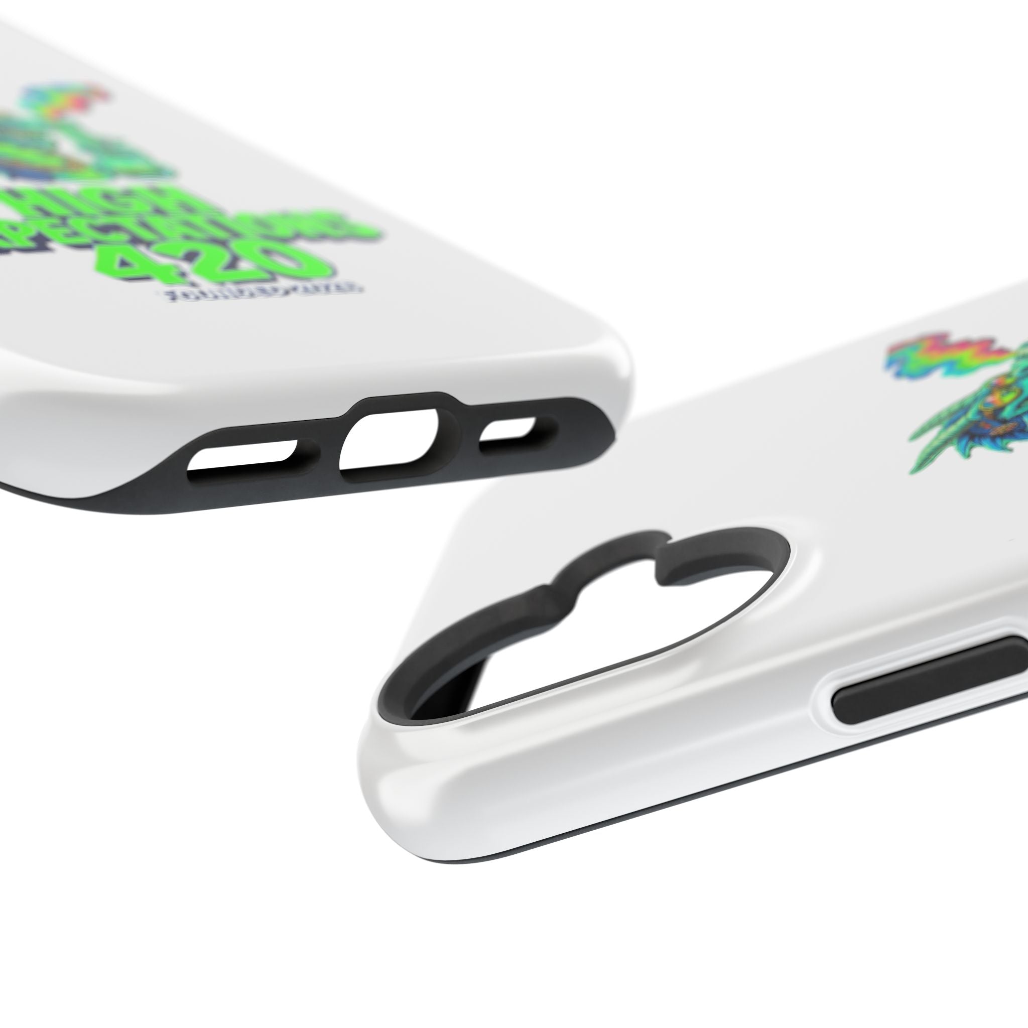 420 Dragon Graphic Phone Case — "High Expectations" Magnetic Impact-Resistant
