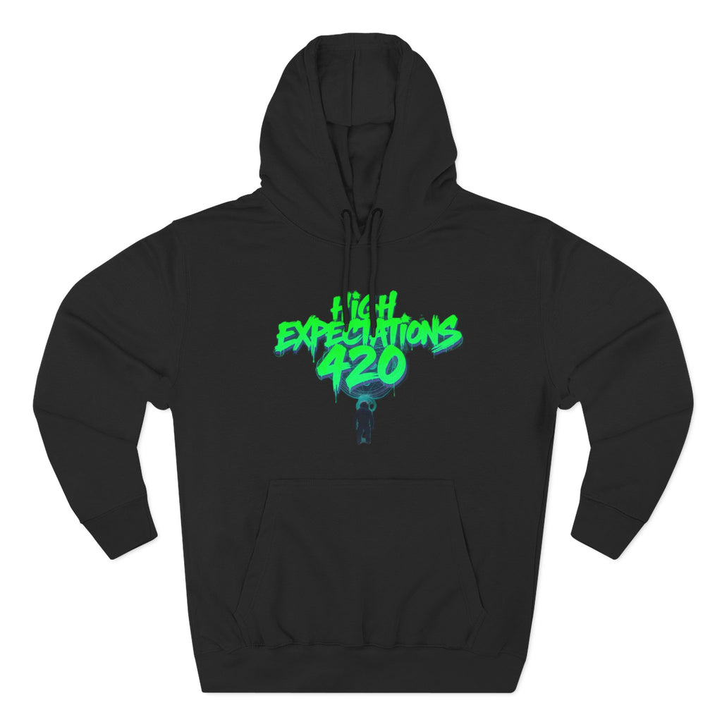 420 Expectations Hoodie — Graffiti Streetwear Pullover