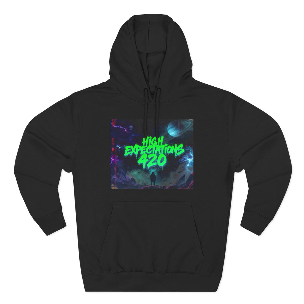 High Expectations 420 Hoodie —  Dank World Graphic Pullover