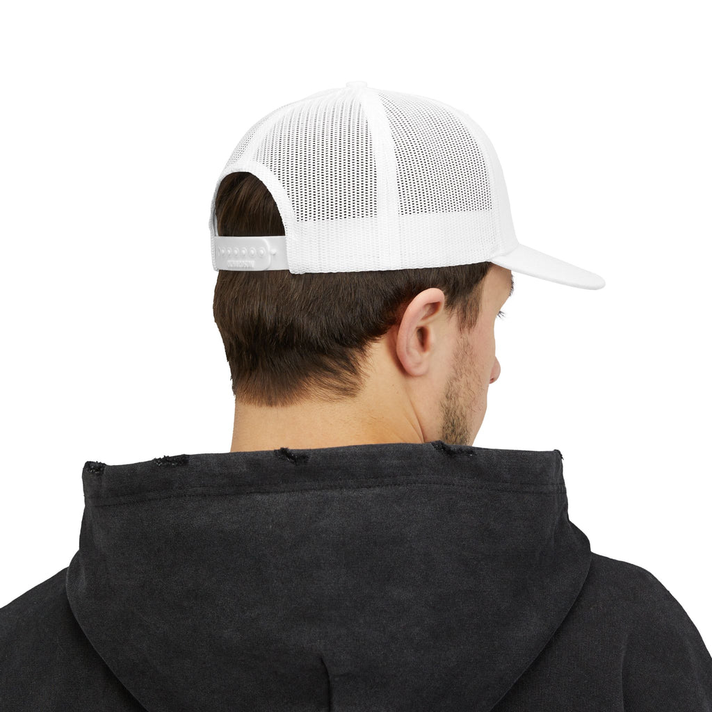 Snapback Trucker Cap — "High Expectations 420" Neon Graffiti Hat