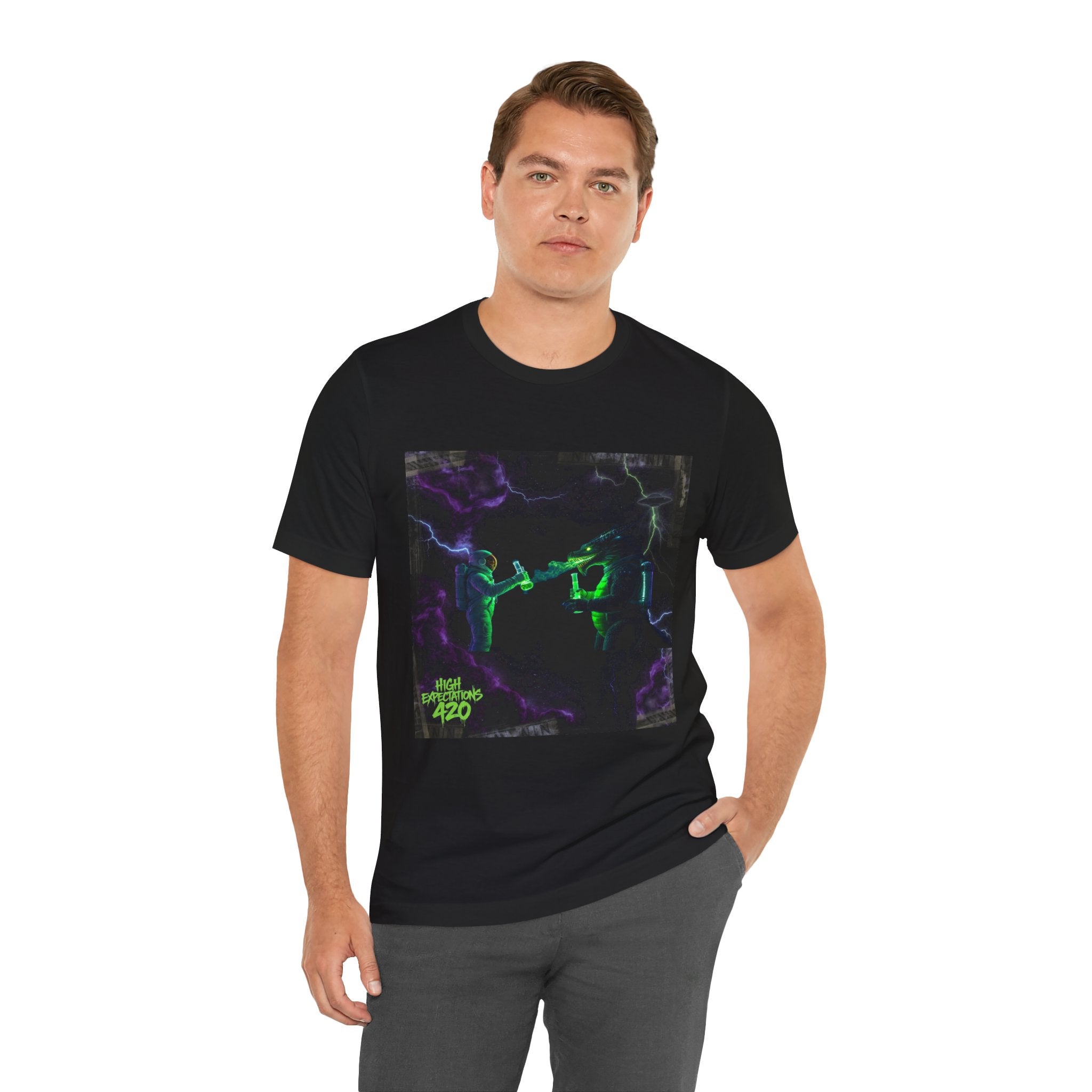 420 Vibes Smoke Session Graphic Tee