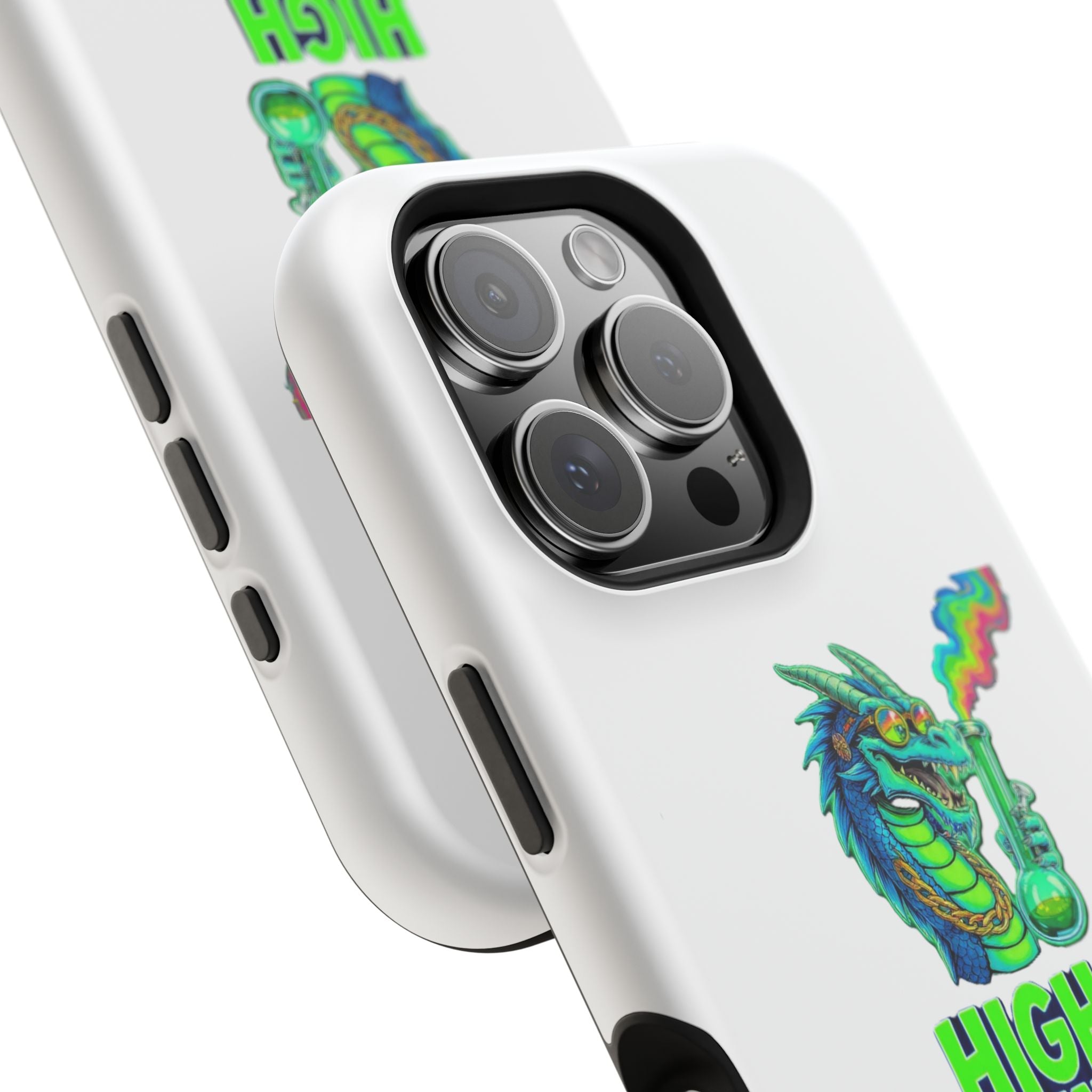 420 Dragon Graphic Phone Case — "High Expectations" Magnetic Impact-Resistant