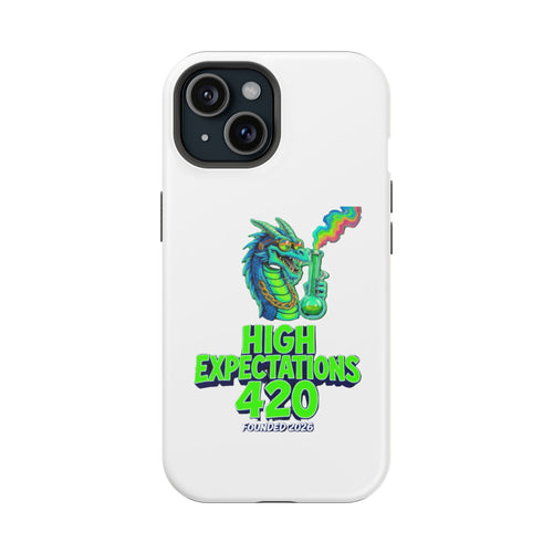 420 Dragon Graphic Phone Case — "High Expectations" Magnetic Impact-Resistant