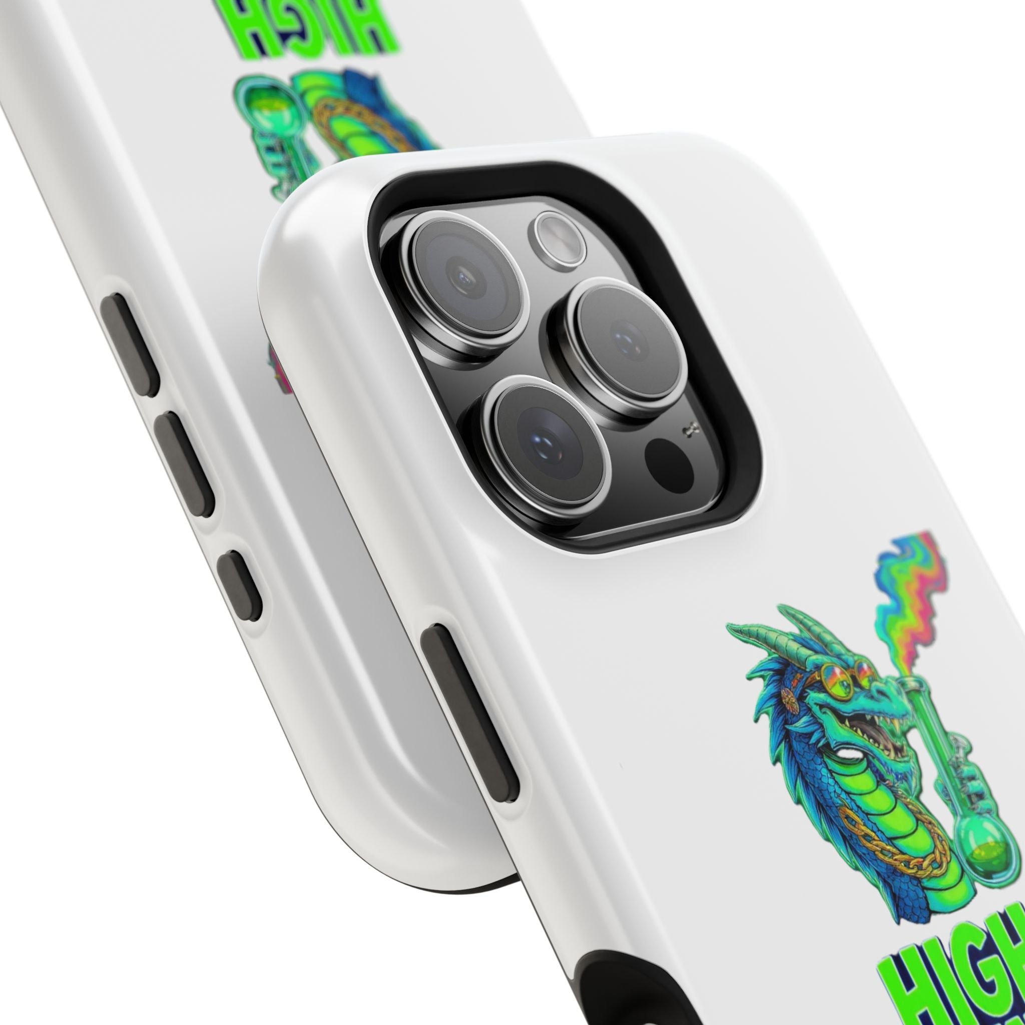 420 Dragon Graphic Phone Case — "High Expectations" Magnetic Impact-Resistant