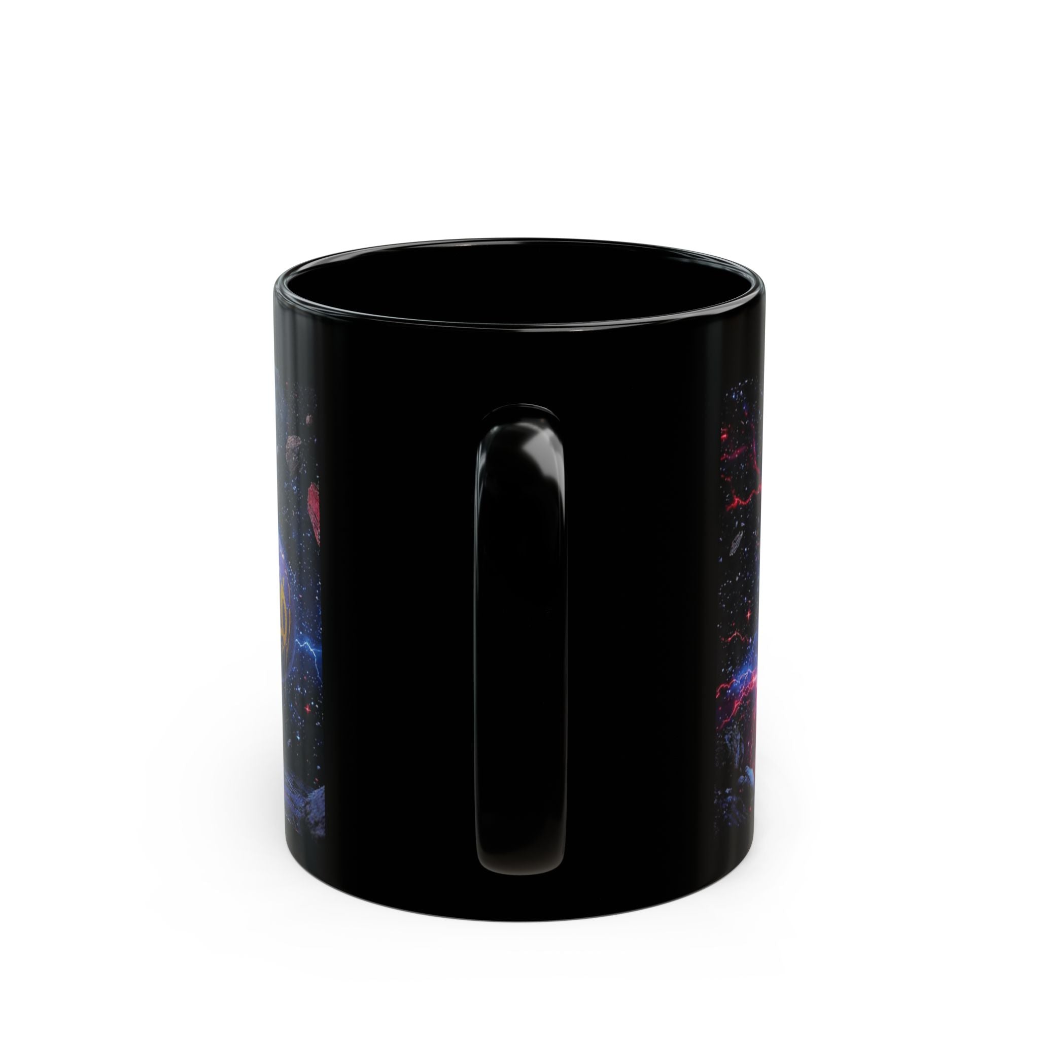 420 High Expectations Mug — Astronaut Graffiti Coffee Cup 11oz
